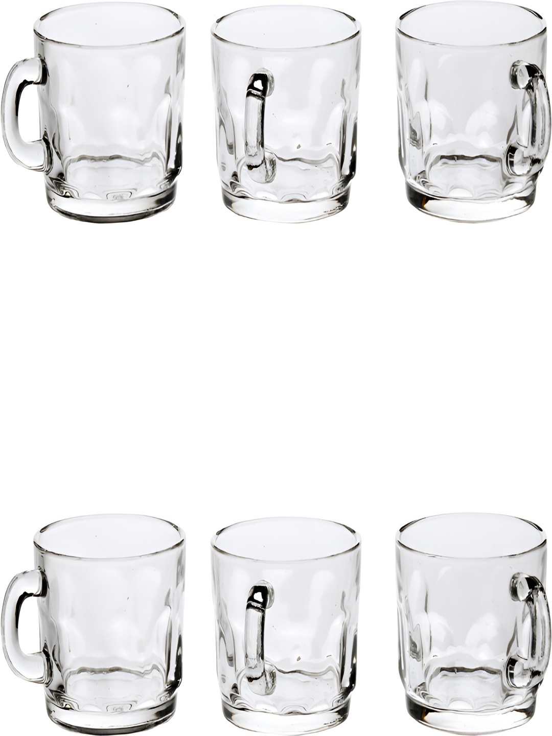 

Afast Transparent 6 Piececs Glass Cups Set