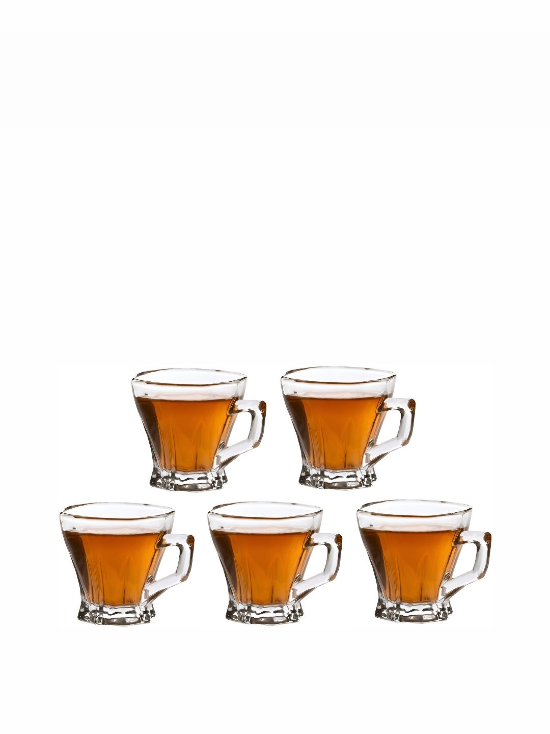

Afast Transparent 5 Pieces Glass Cups 120ml
