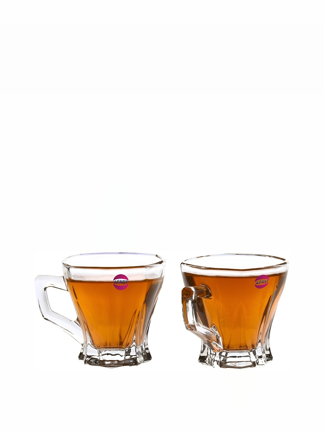 

Afast Transparent 2 Pieces Dishwasher Safe Glass Cups 120 ml