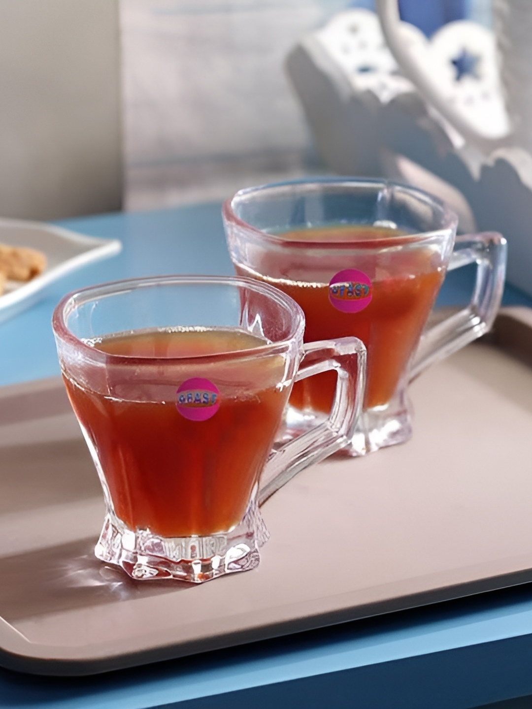 

Afast Transparent Glass Transparent Cups 120ml