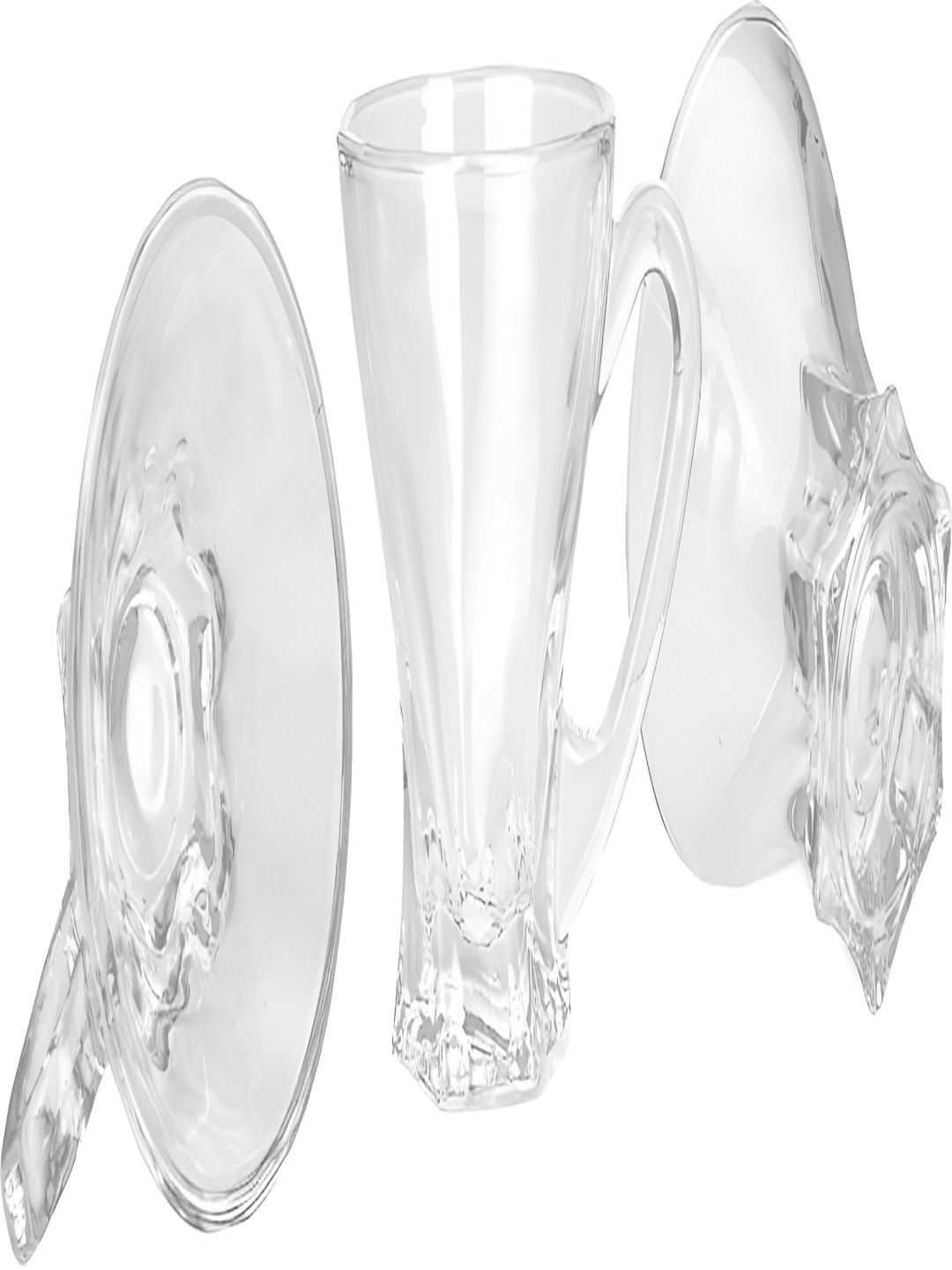 

Afast Transparent 3 Pieces Glass Cups Set