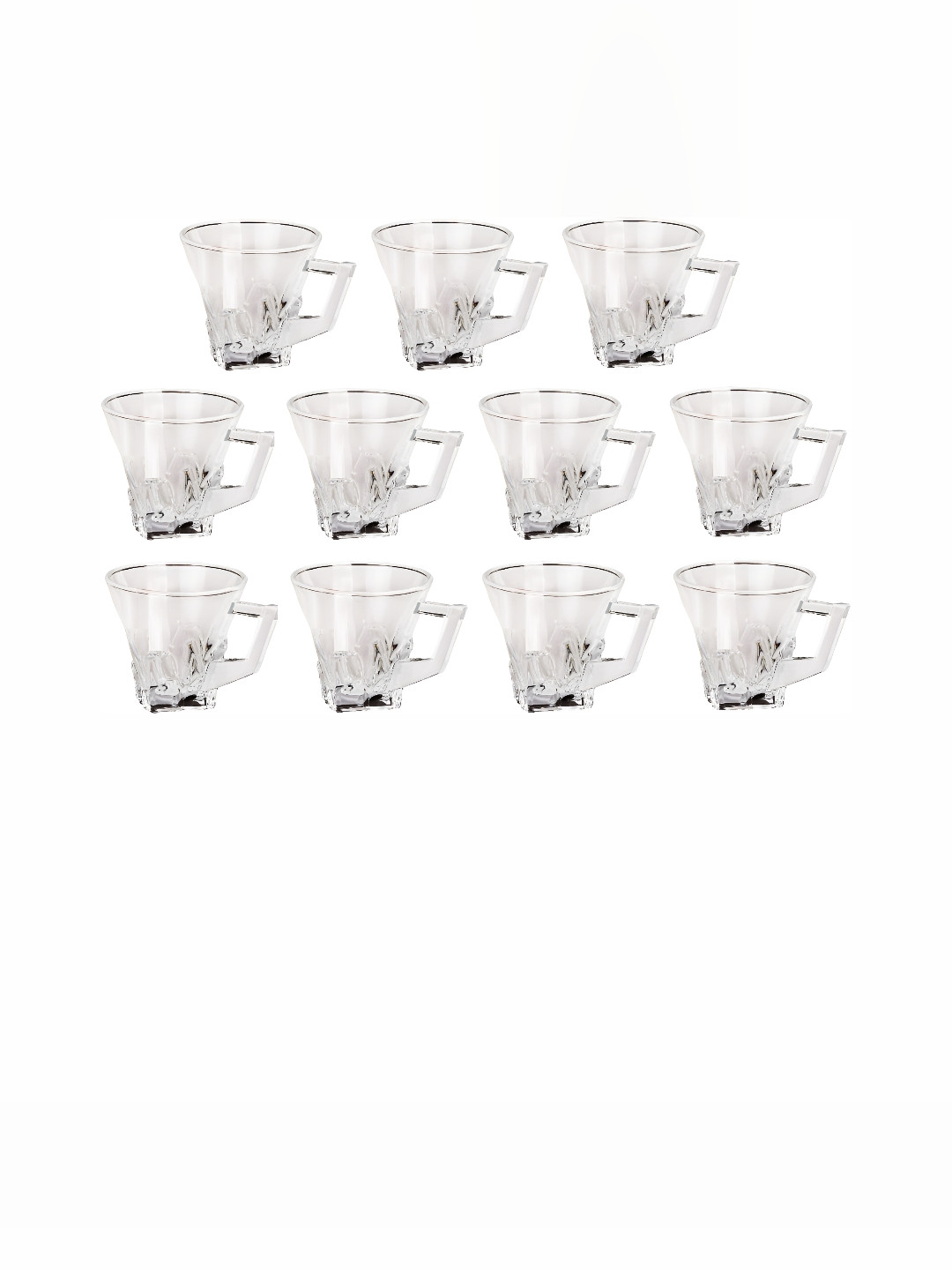 

Afast Transparent 11 Pieces Glass Cups 100ml