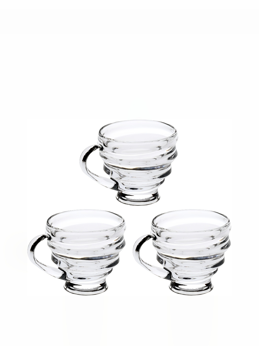 

Afast Transparent 3 Pieces Glass Cups and Mugs