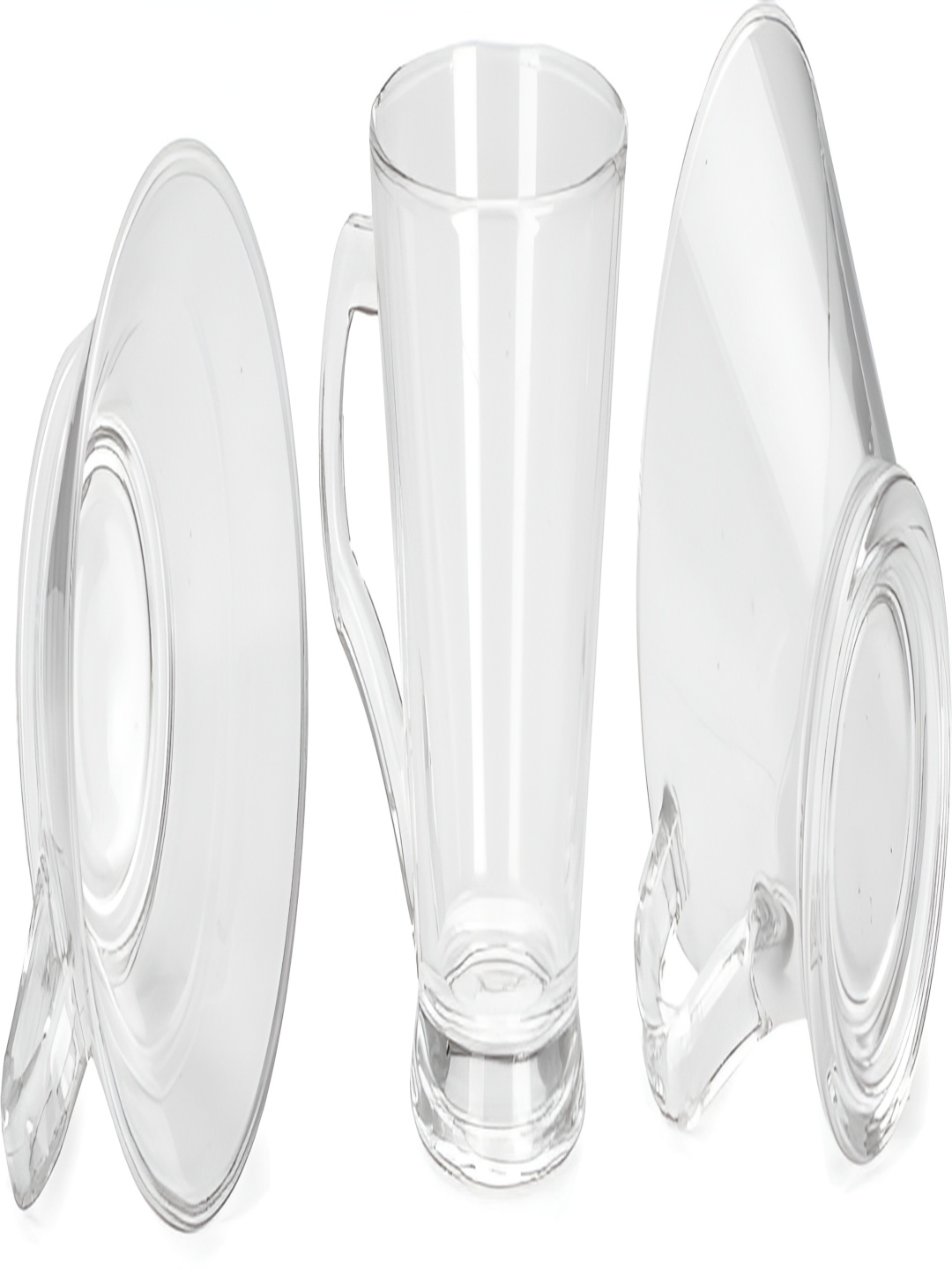 

Afast Transparent 3 Pieces Glass Cups Set