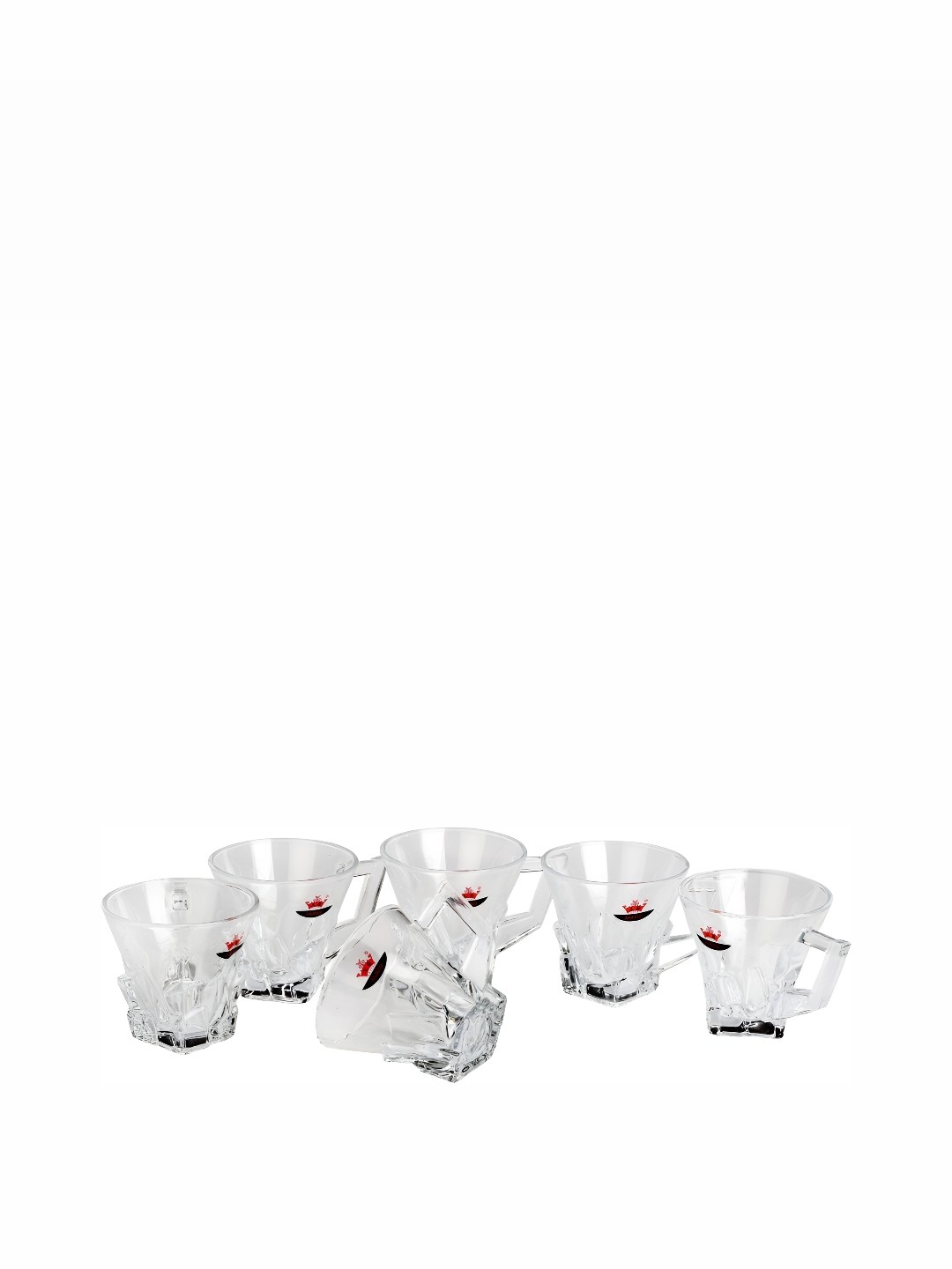 

Afast Transparent 6 Pieces Glass Cups