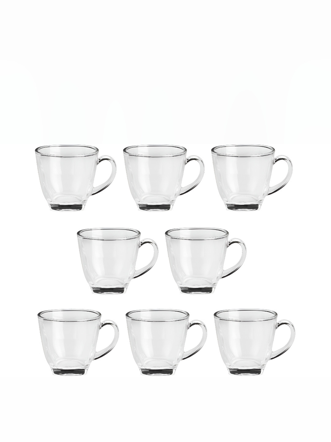 

Afast Transparent 8 Pieces Glass Transparent Cups 100 ml