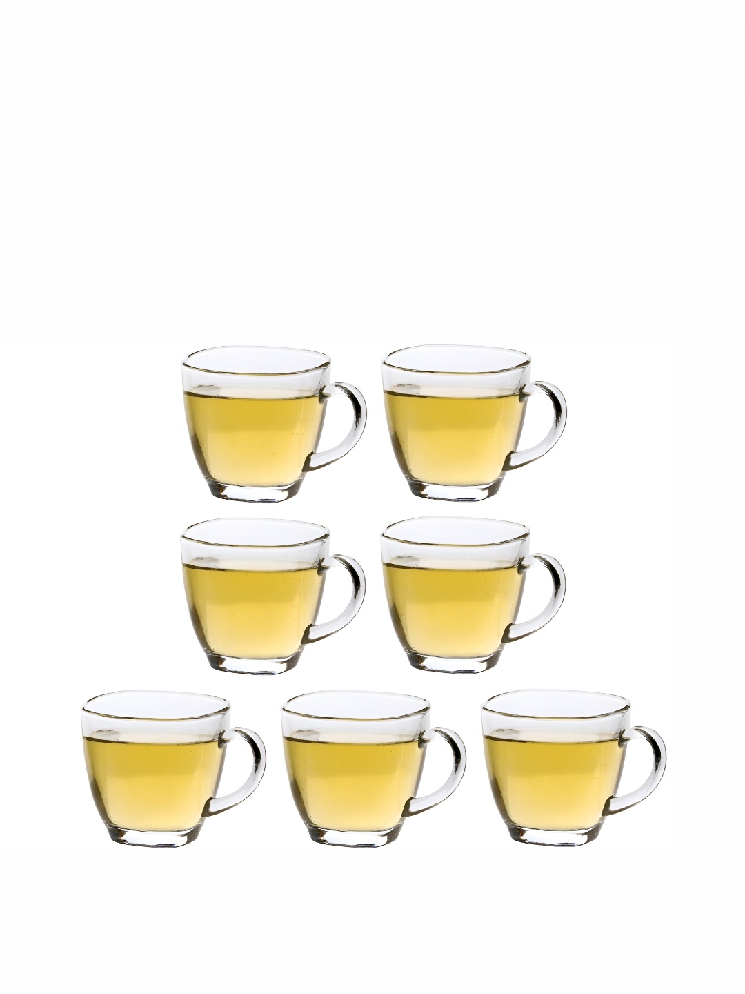 

Afast Transparent 7 Pcs Glass Cups and Mugs 100 ml