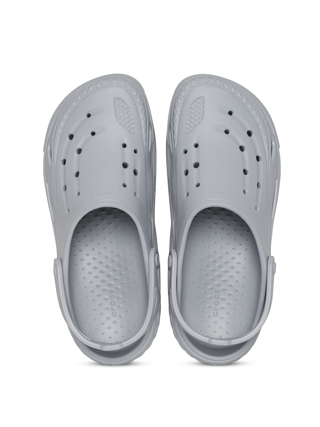 

Crocs Unisex Round Toe Croslite Clogs, Grey