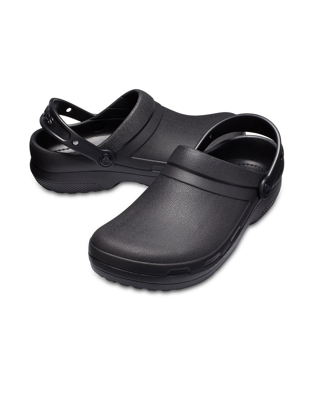 

Crocs Unisex Round Toe Croslite Clogs, Black