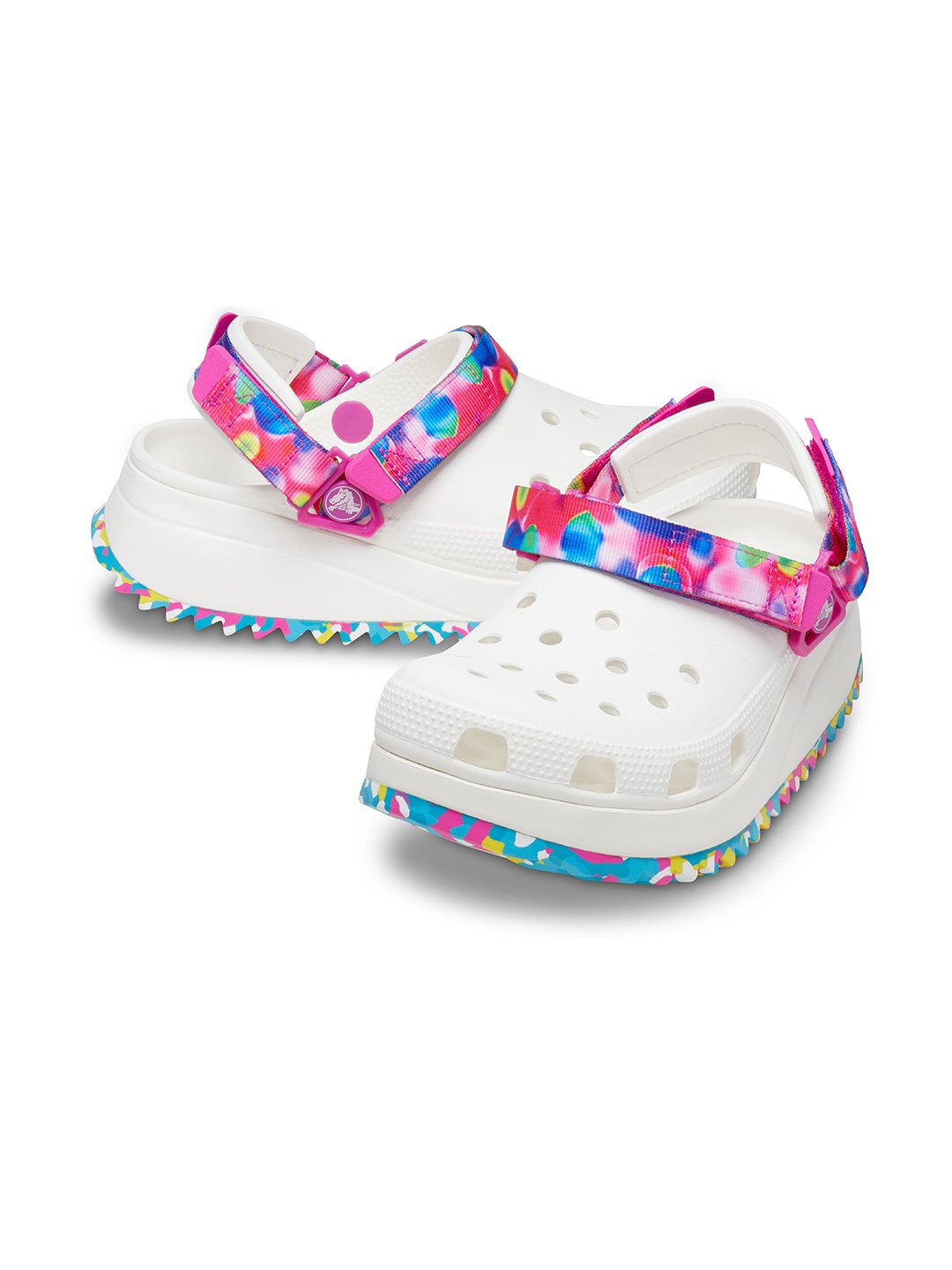 

Crocs Unisex Round Toe Croslite Clogs, White