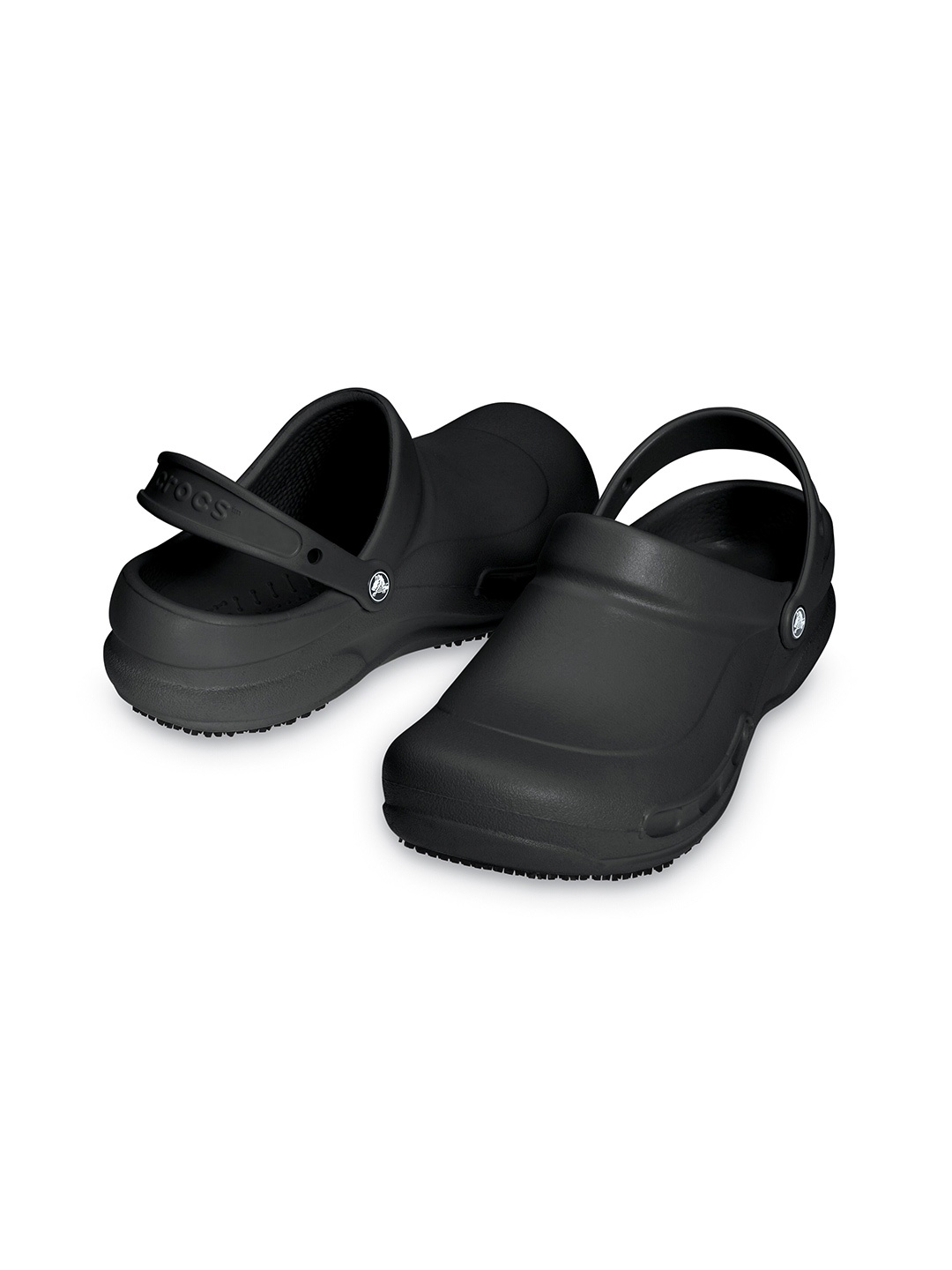 

Crocs Unisex Round Toe Croslite Clogs, Black