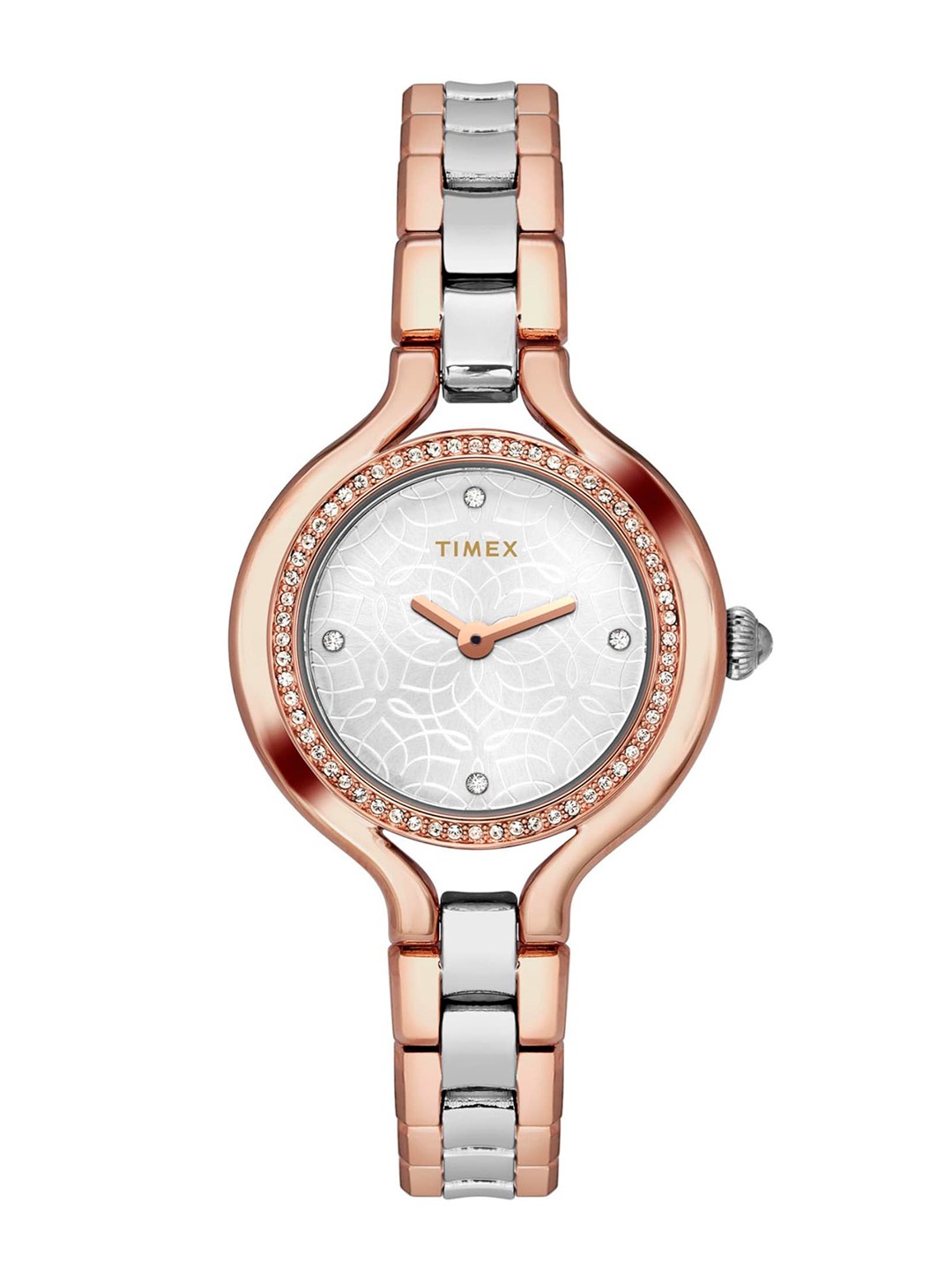 

Timex Women Analogue Watch TWEL14008, Silver