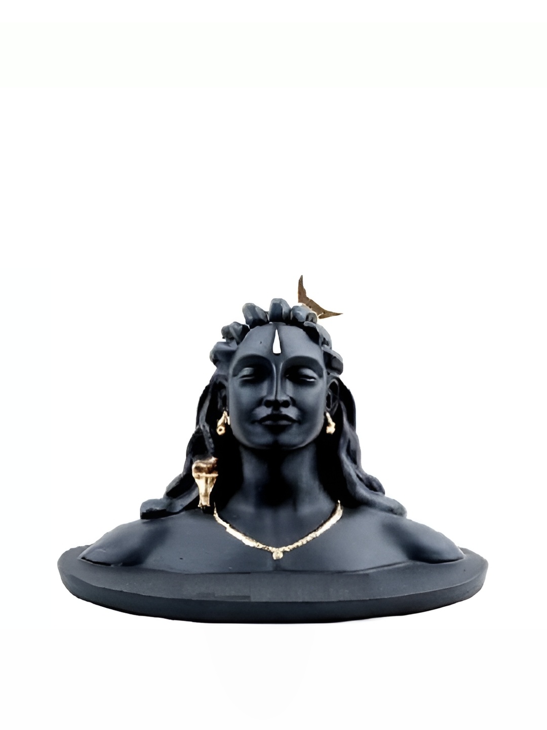 

Navyaksh Black Adiyogi Showpiece