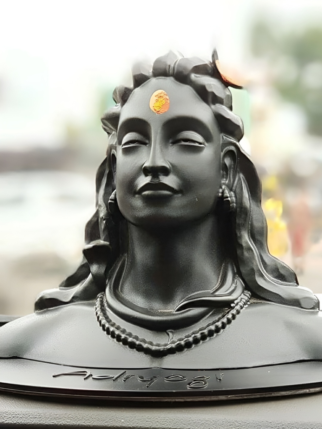 

Navyaksh Black Religious Idol Showpiece