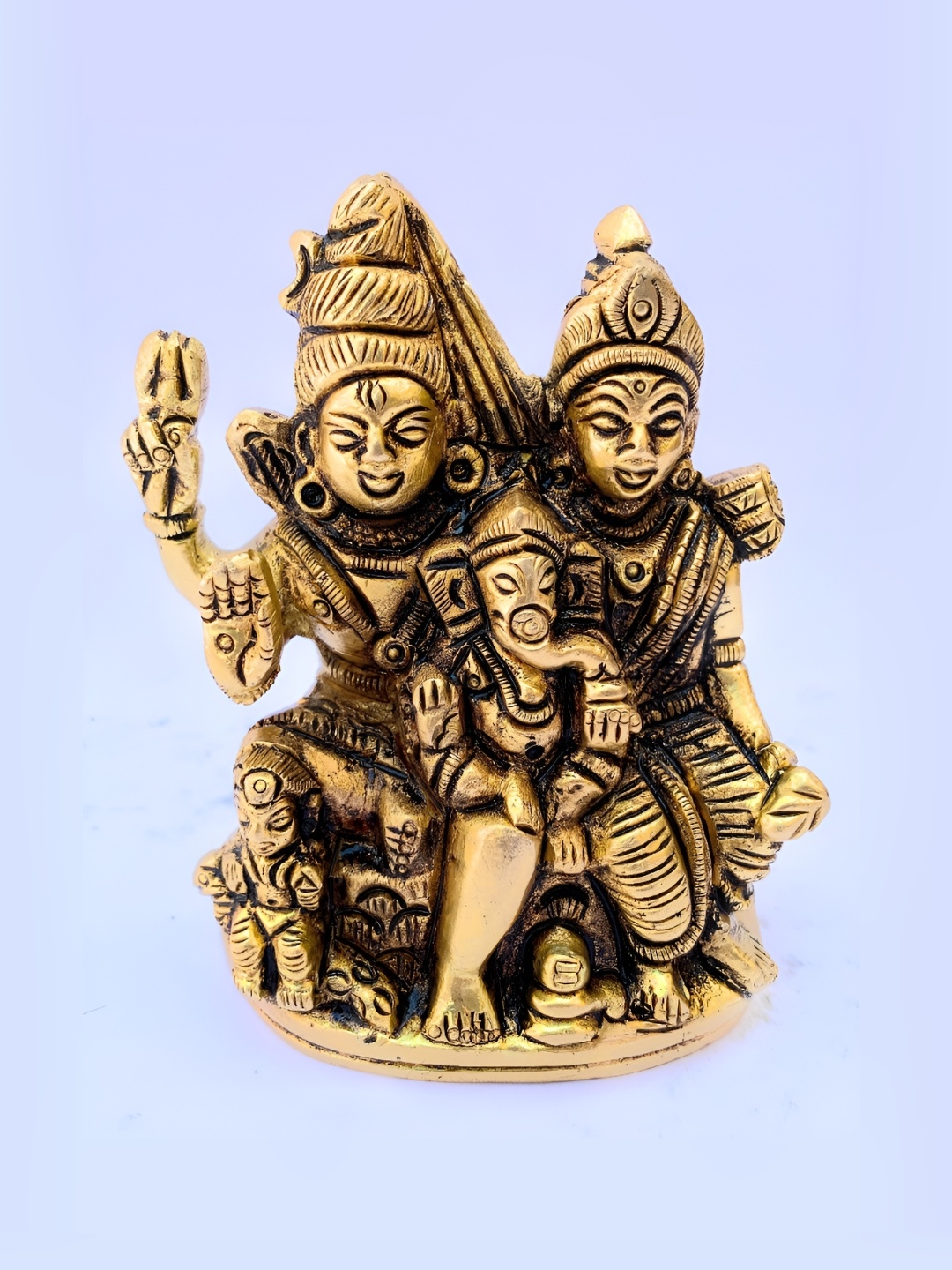 

Navyaksh Gold Toned Brass Showpiece