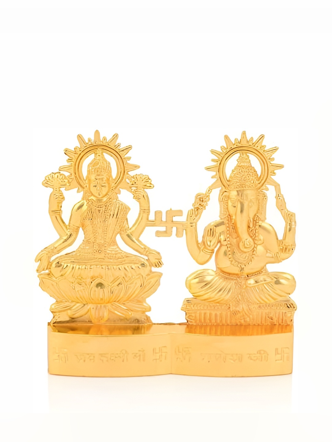 

Navyaksh Gold toned Religious Metal Idol Showpiece