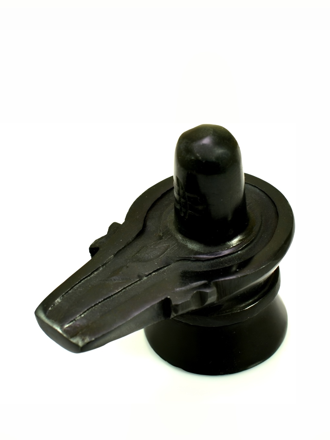 

Navyaksh Black Marble Shiva Lingam Showpiece