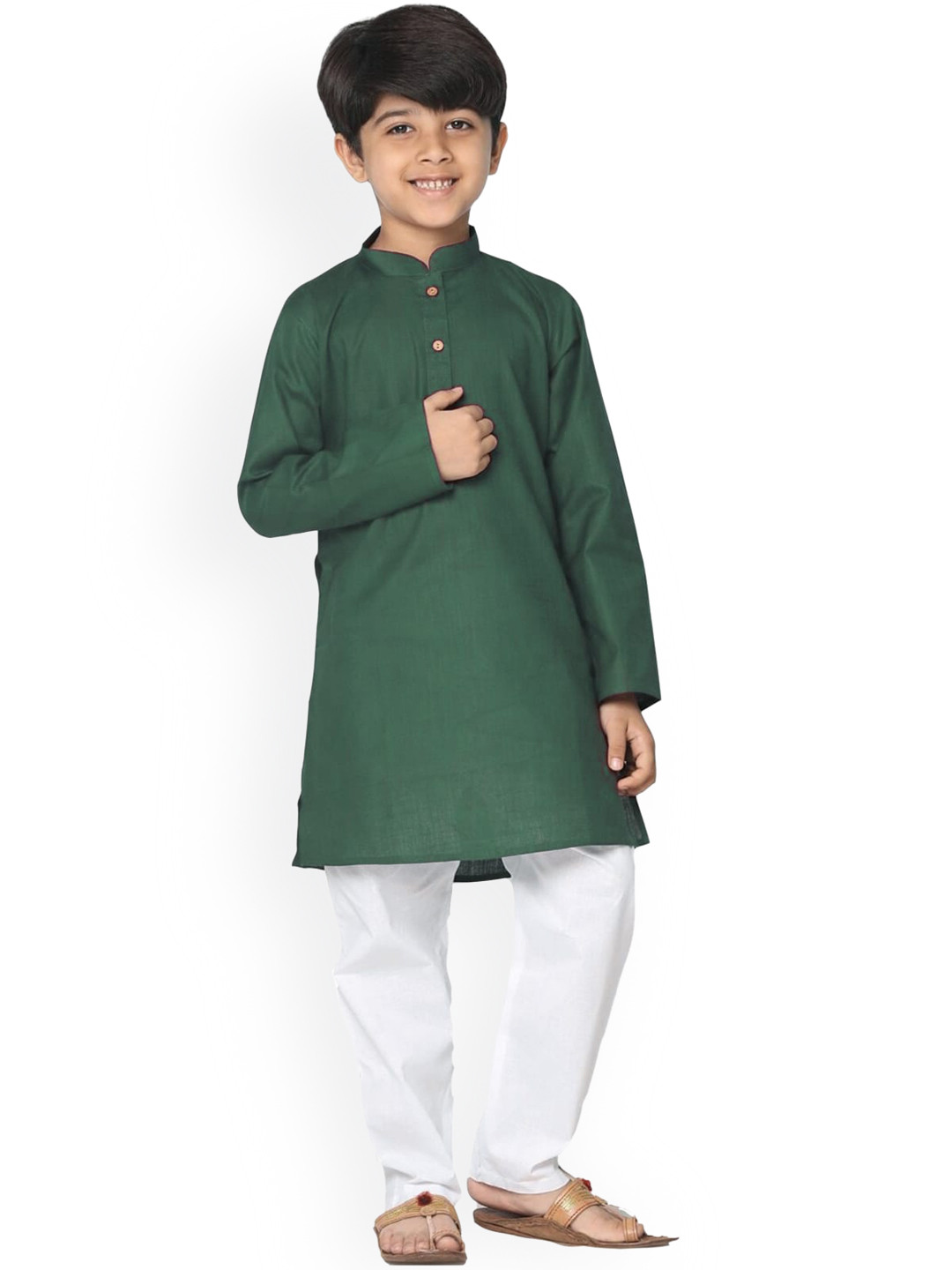 

BAESD Boys Green Kurta