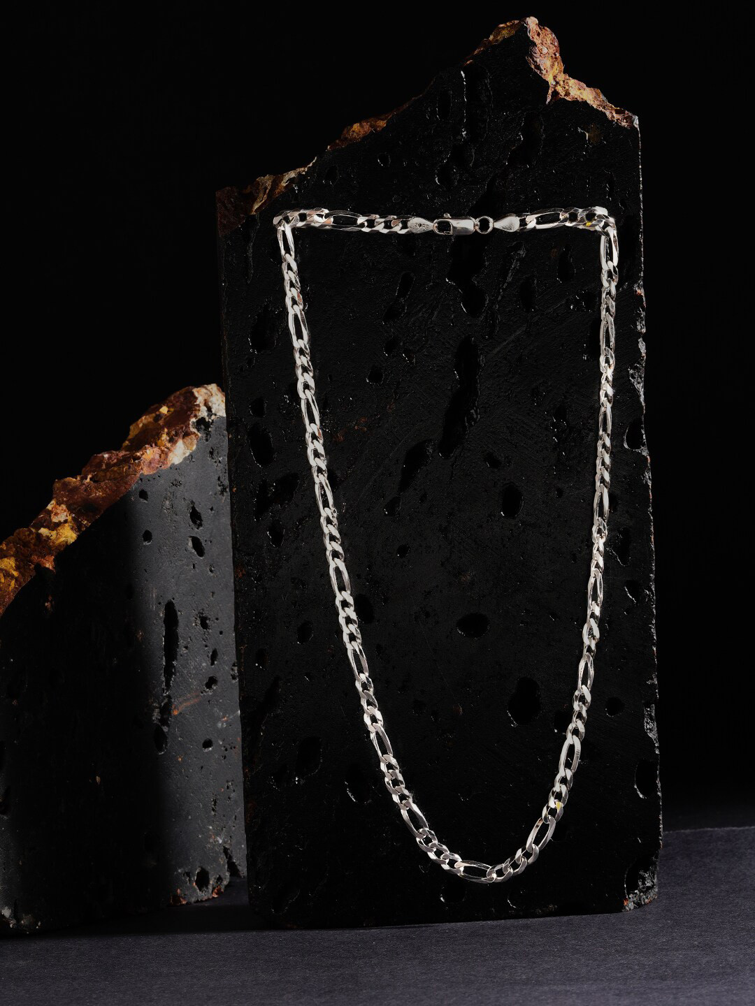 

ZORD 925 Sterling Silver-Plated Chain