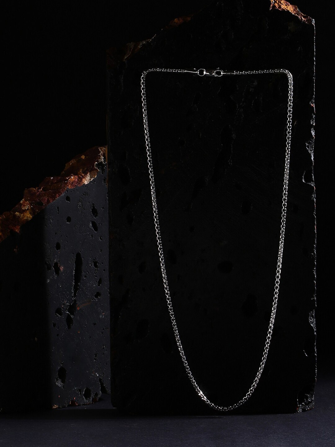 

ZORD Men 925 Sterling Silver Silver-Plated Chain