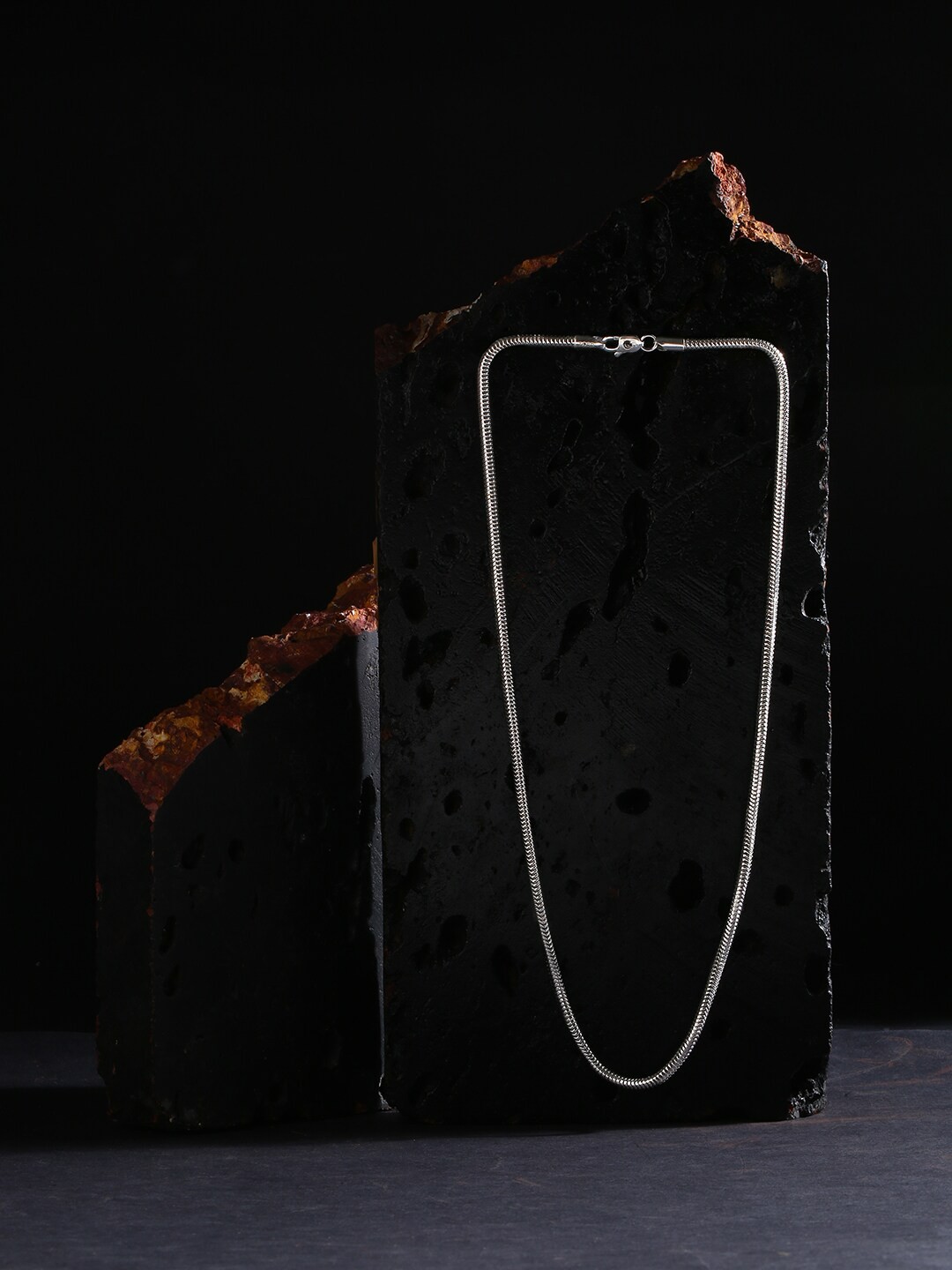 

ZORD Men Silver-Plated Sterling Silver Chain