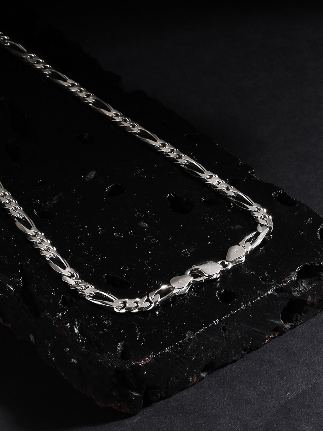 

ZORD Men 925 Sterling Silver Silver-Plated Chain