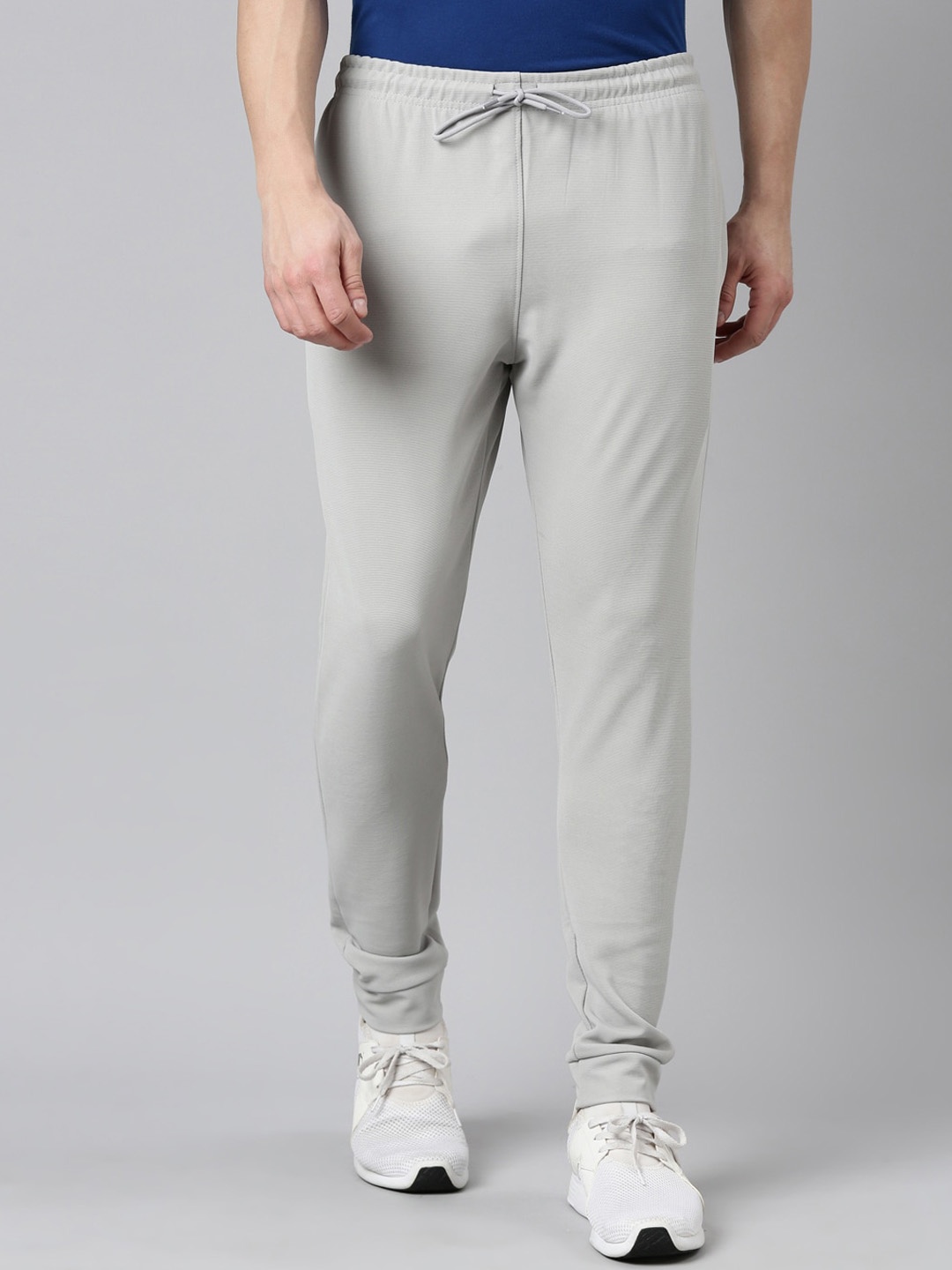 

MADSTO Men Mid-Rise TrackPants, Grey