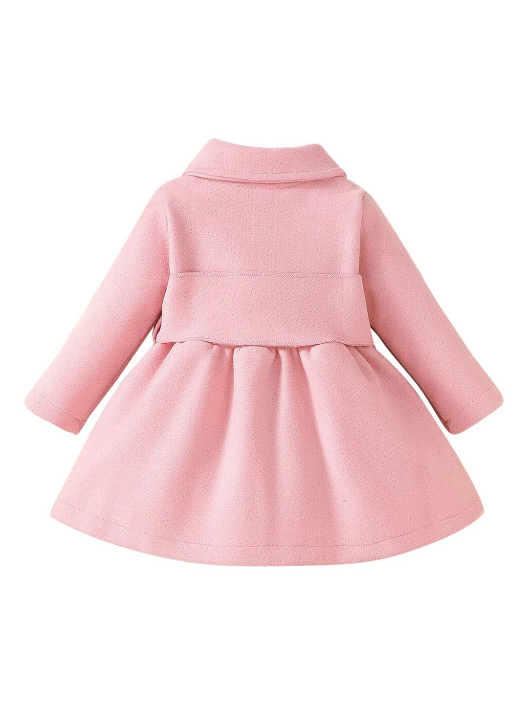 

StyleCast Pink Infant Girls Spread Collar Cotton Princess Coat