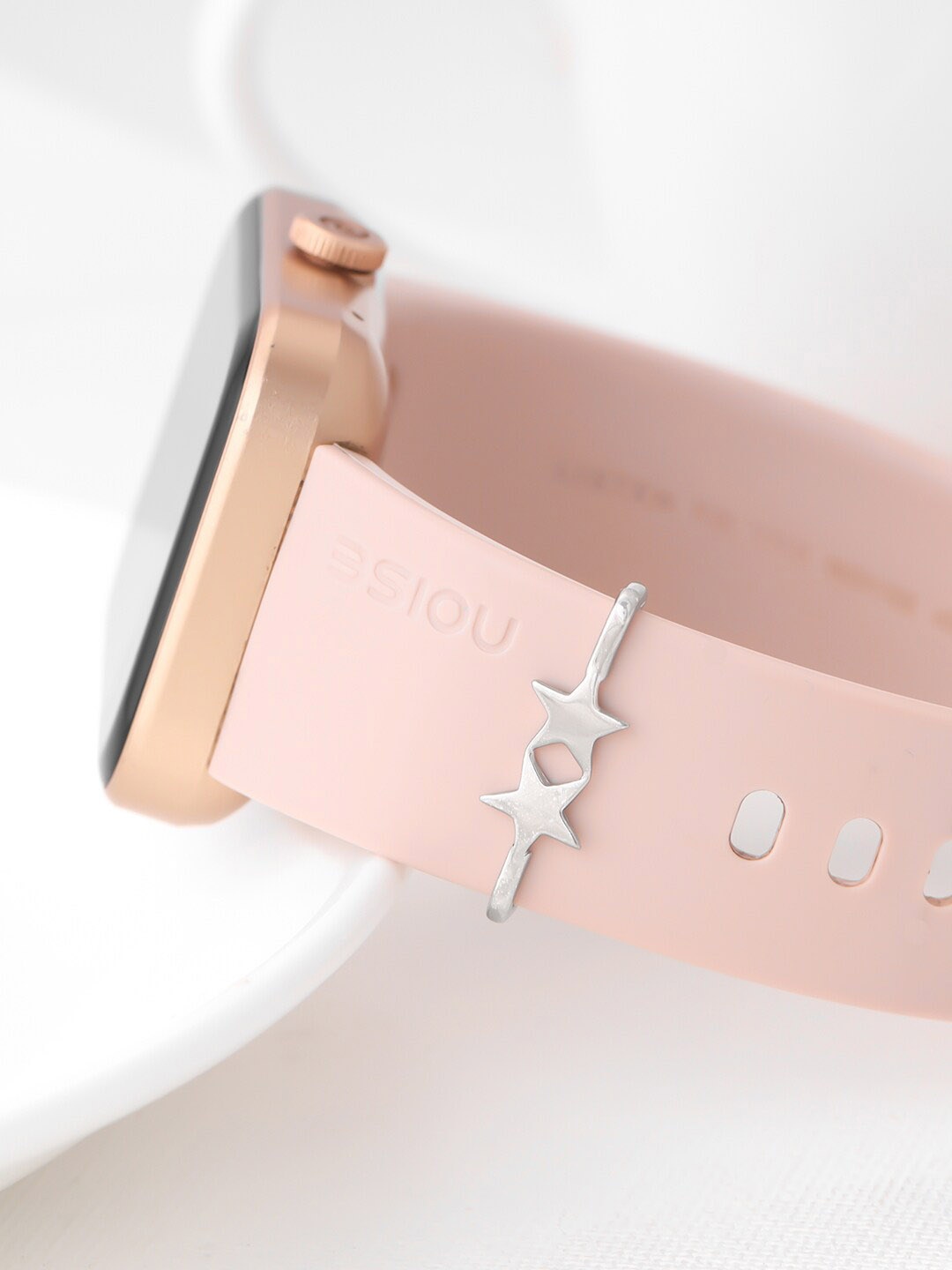 

GIVA Silver-Plated Twin Stars Watch Band