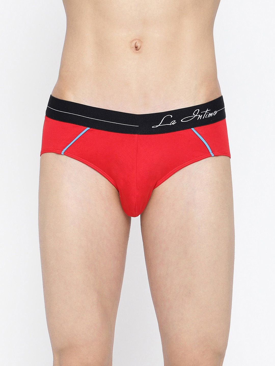 

La Intimo BASIICS Mid Rise Anti Microbial Basic Briefs LIBR09RD0, Red