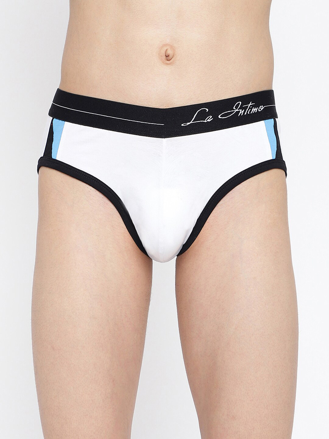 

La Intimo Men Mid-Rise Anti Microbial Basic Briefs LIBR07WE0, White