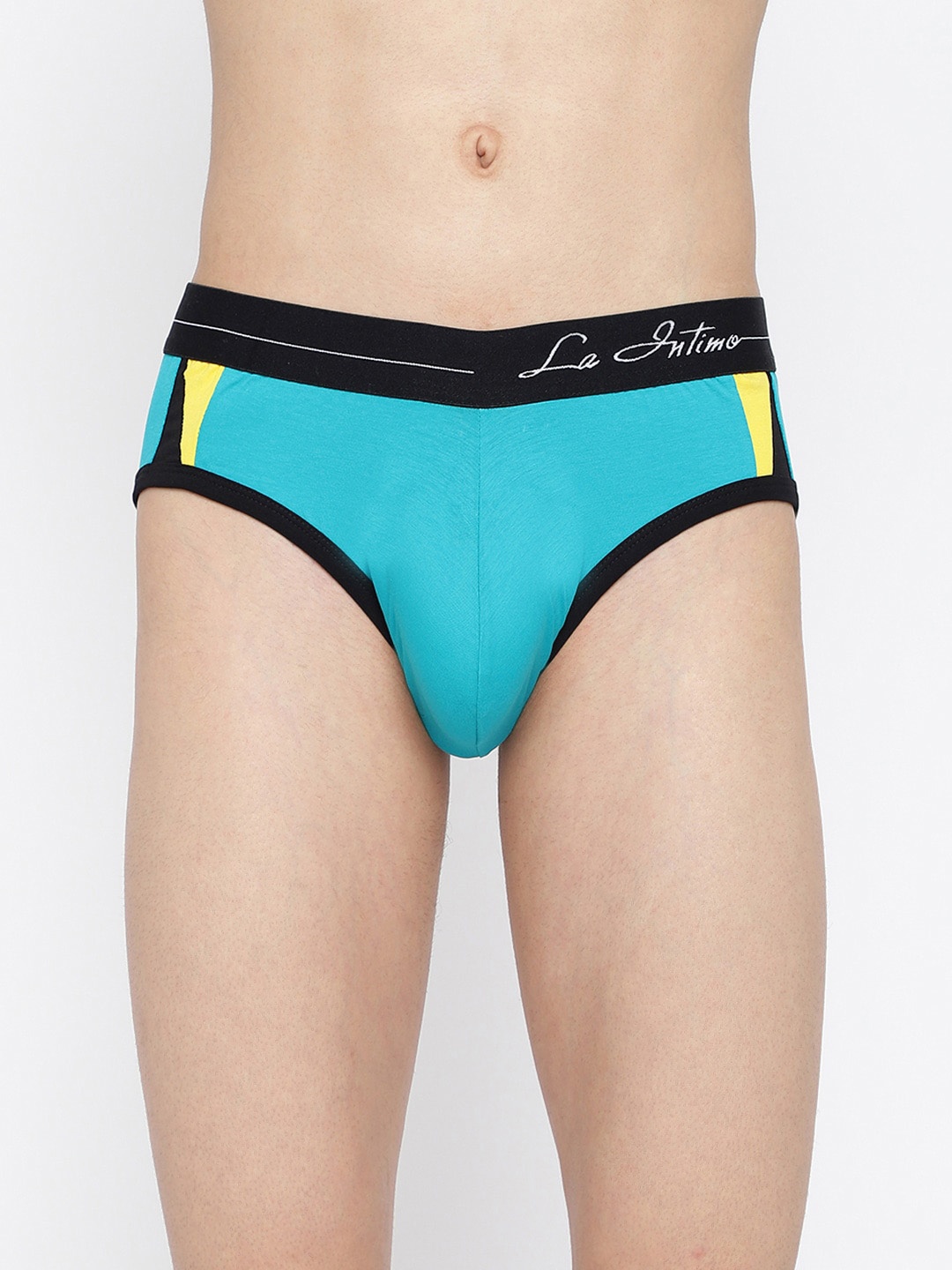 

La Intimo Mid-Rise Briefs LIBR07TL0, Teal