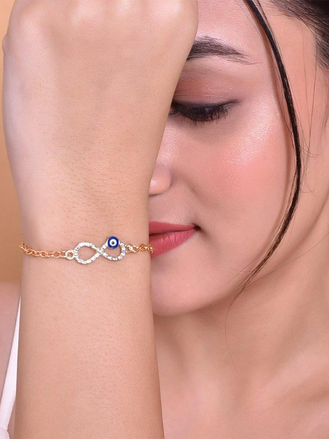 

VOJ Unisex Set of 2 Gold-Plated Wraparound Bracelets