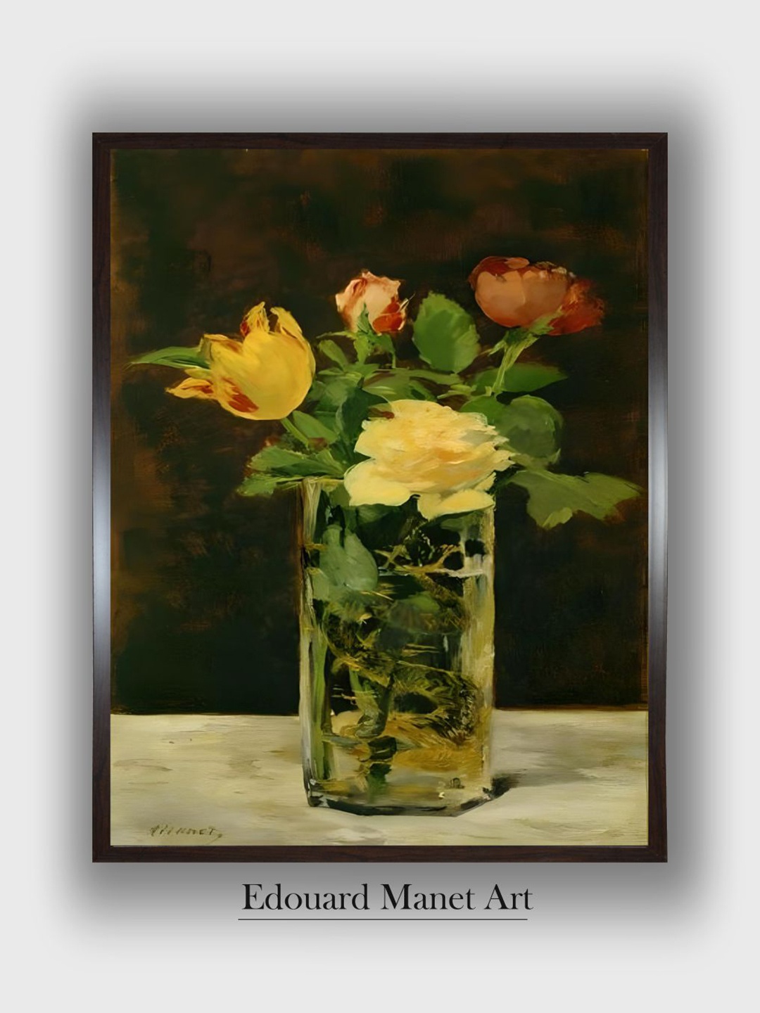 

The Art House Black & Yellow Wooden Wall Art