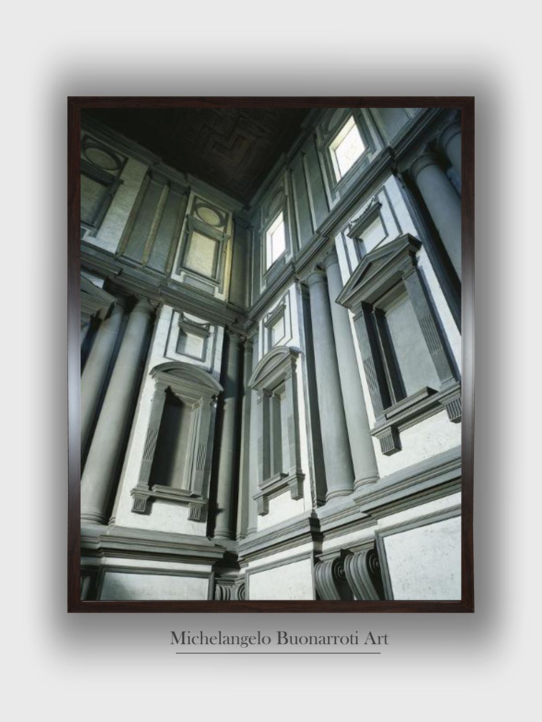 

The Art House Grey & Black Wooden Framed Painting Wall Art