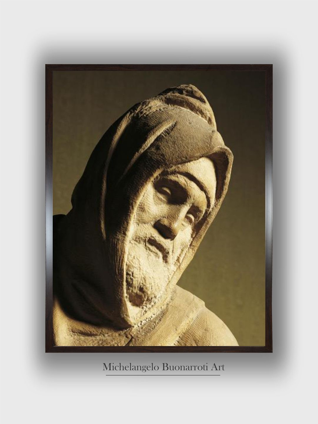 

The Art House Black Nicodemus, Detail by Pieta Bandini Wooden Framed Photographs Wall Art