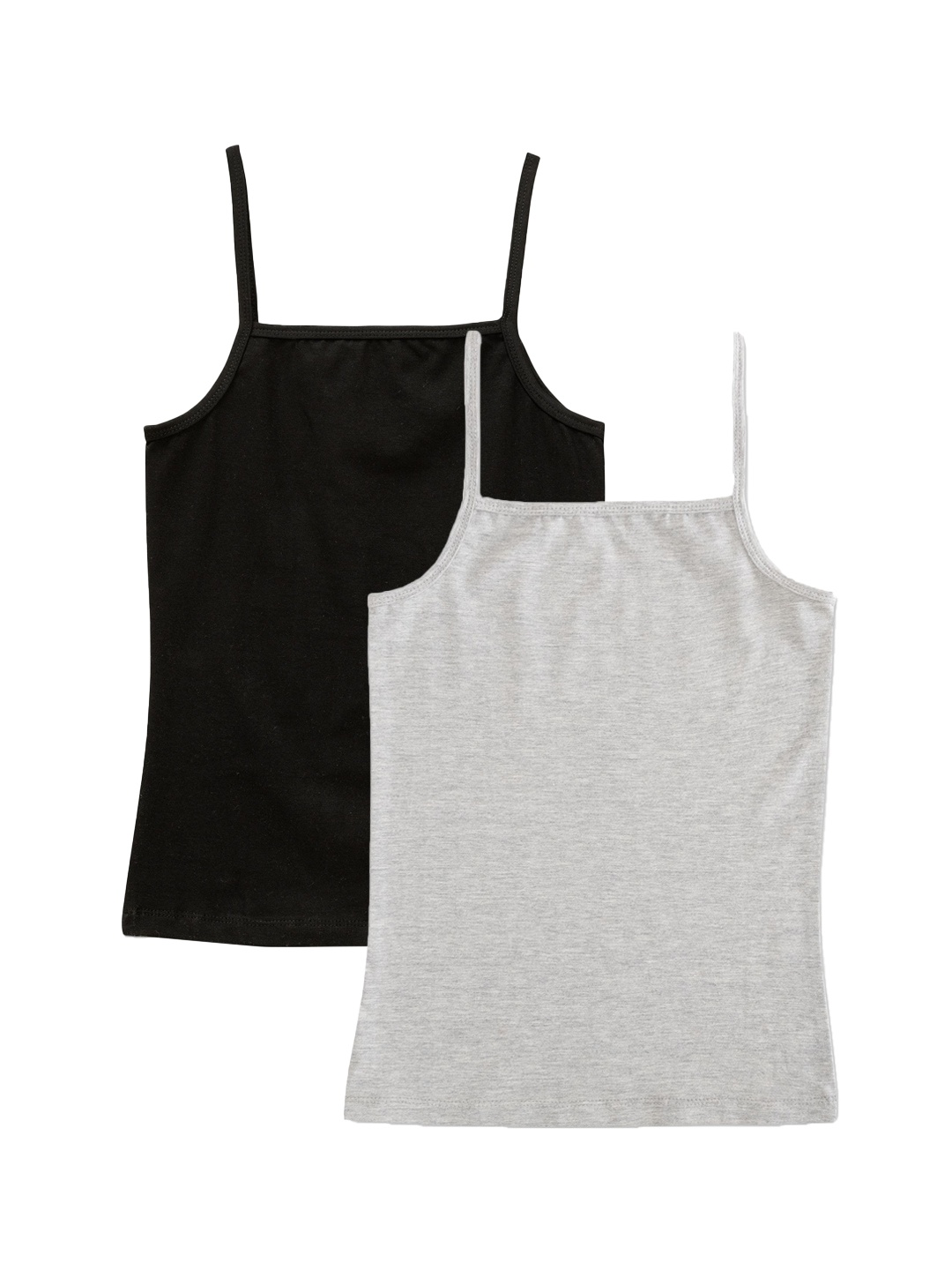 

BAESD Girls Pack Of 2 Non Padded Camisoles, Grey