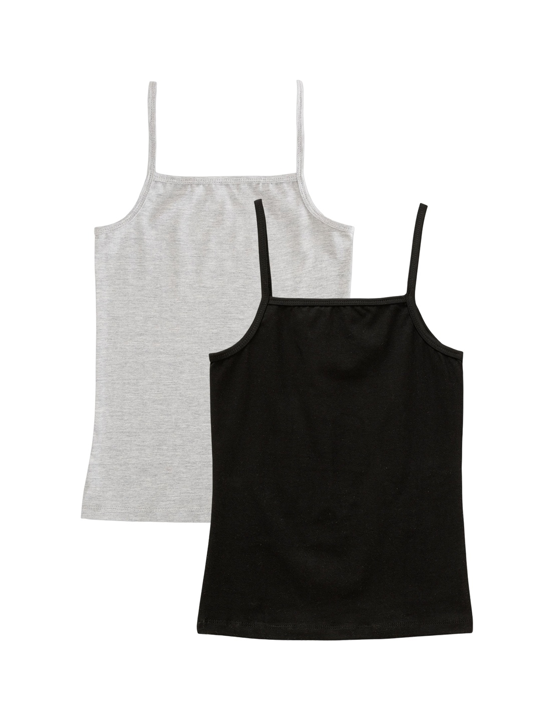 

BAESD Girls Pack Of 2 Non Padded Camisoles, Grey