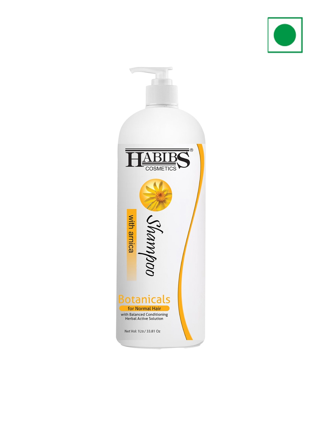 

HABIBS Botanicals Shampoo with Arnica - 1 L, White