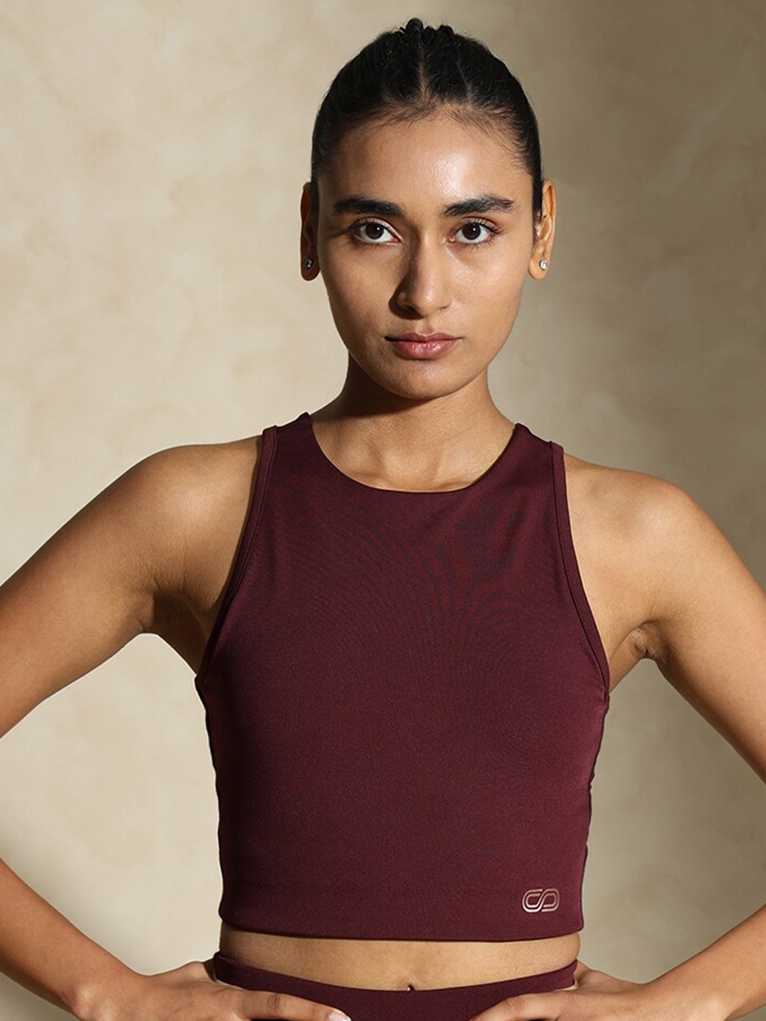 

Silvertraq Full Coverage Anti Odour Workout Sports Bra With Anti Microbial, Maroon