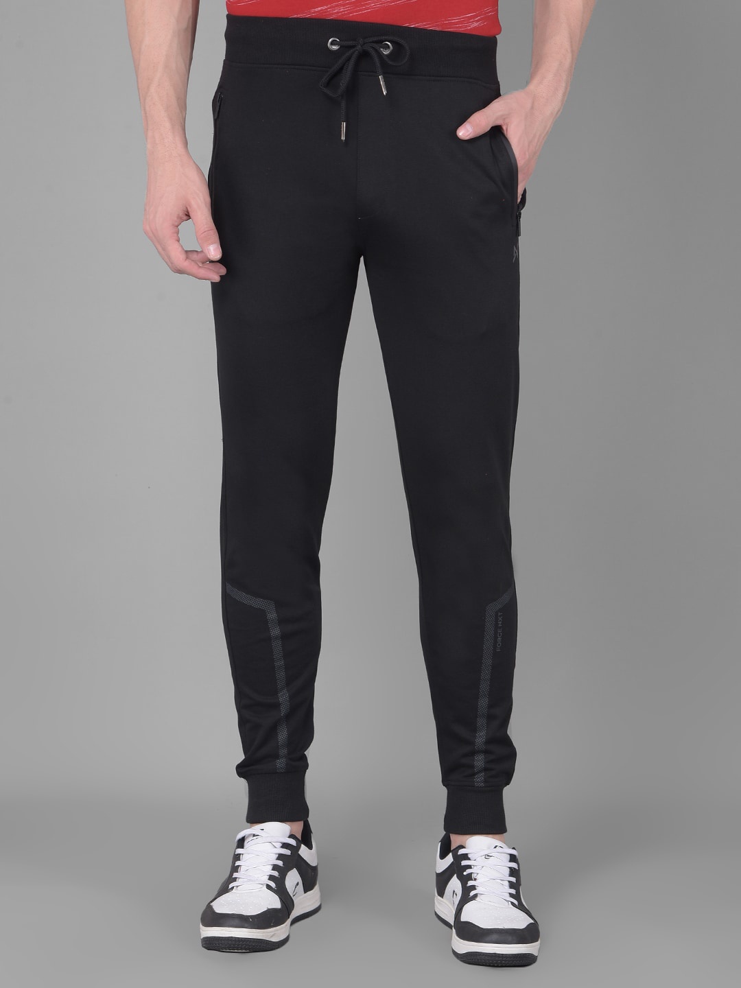 

Force NXT Men Cotton Joggers, Black