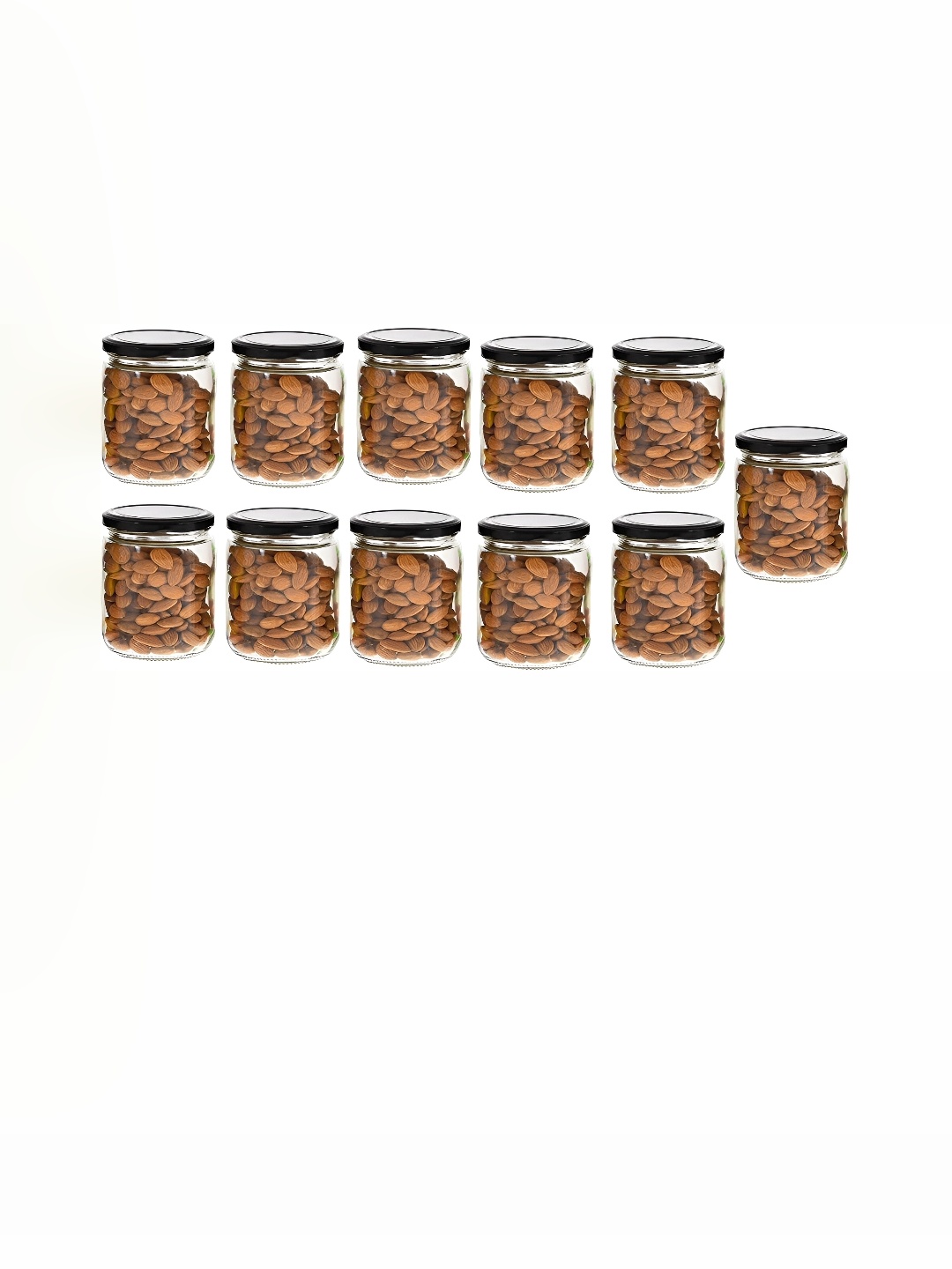 

Afast Transparent 11 Pieces Glass Food Containers 500ml