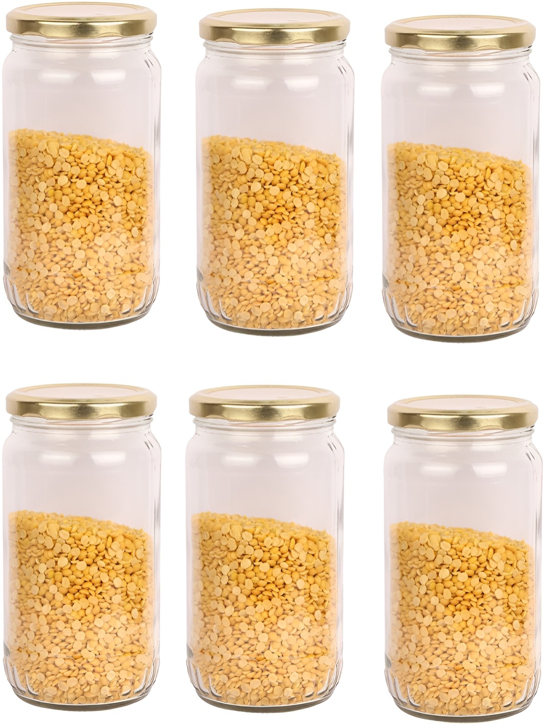 

Afast Transparent 6 Pieces Glass Dishwasher Safe Food Containers 1L