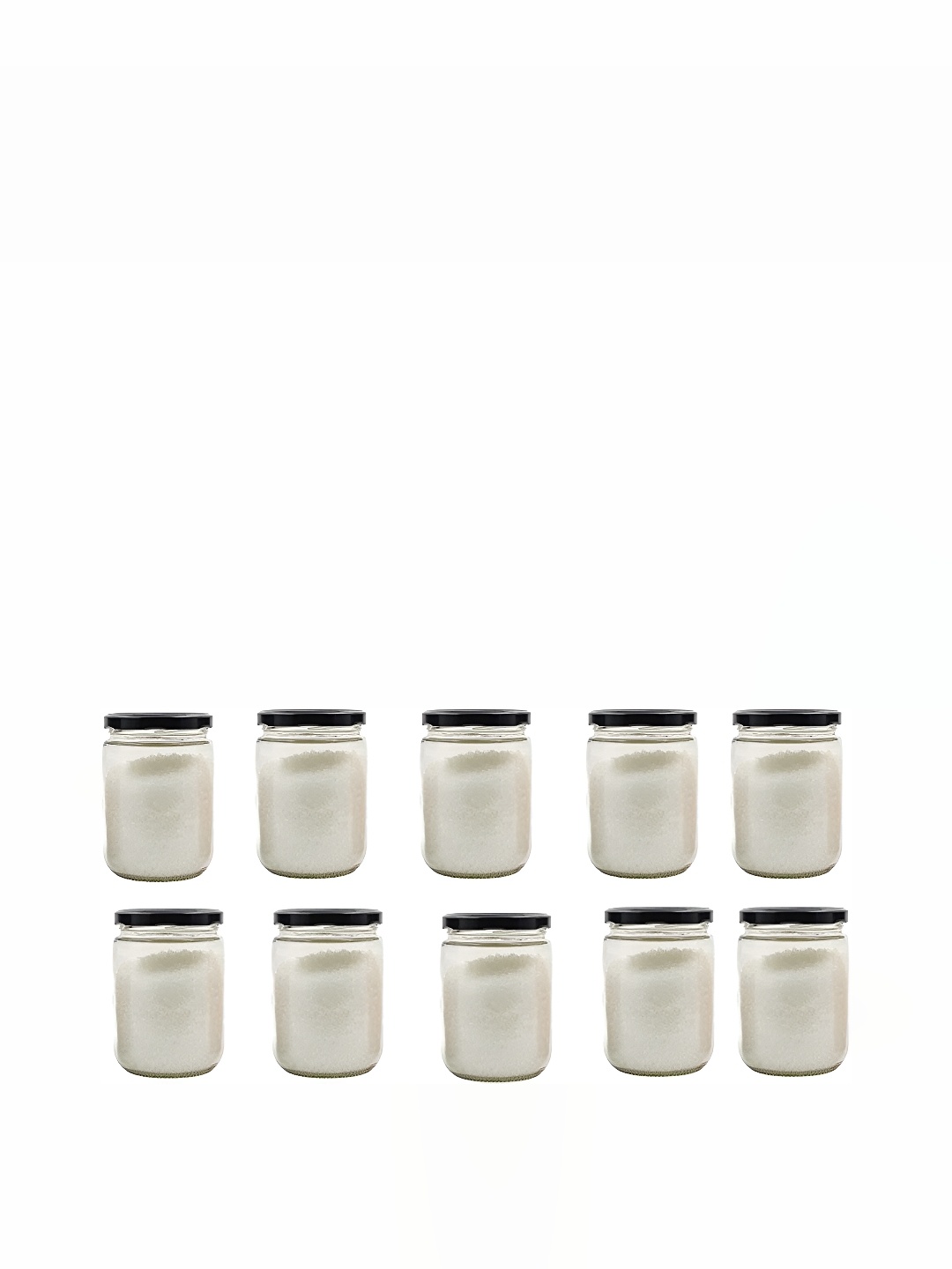 

Afast Transparent 10 Pieces Glass Dishwasher Safe Food Container