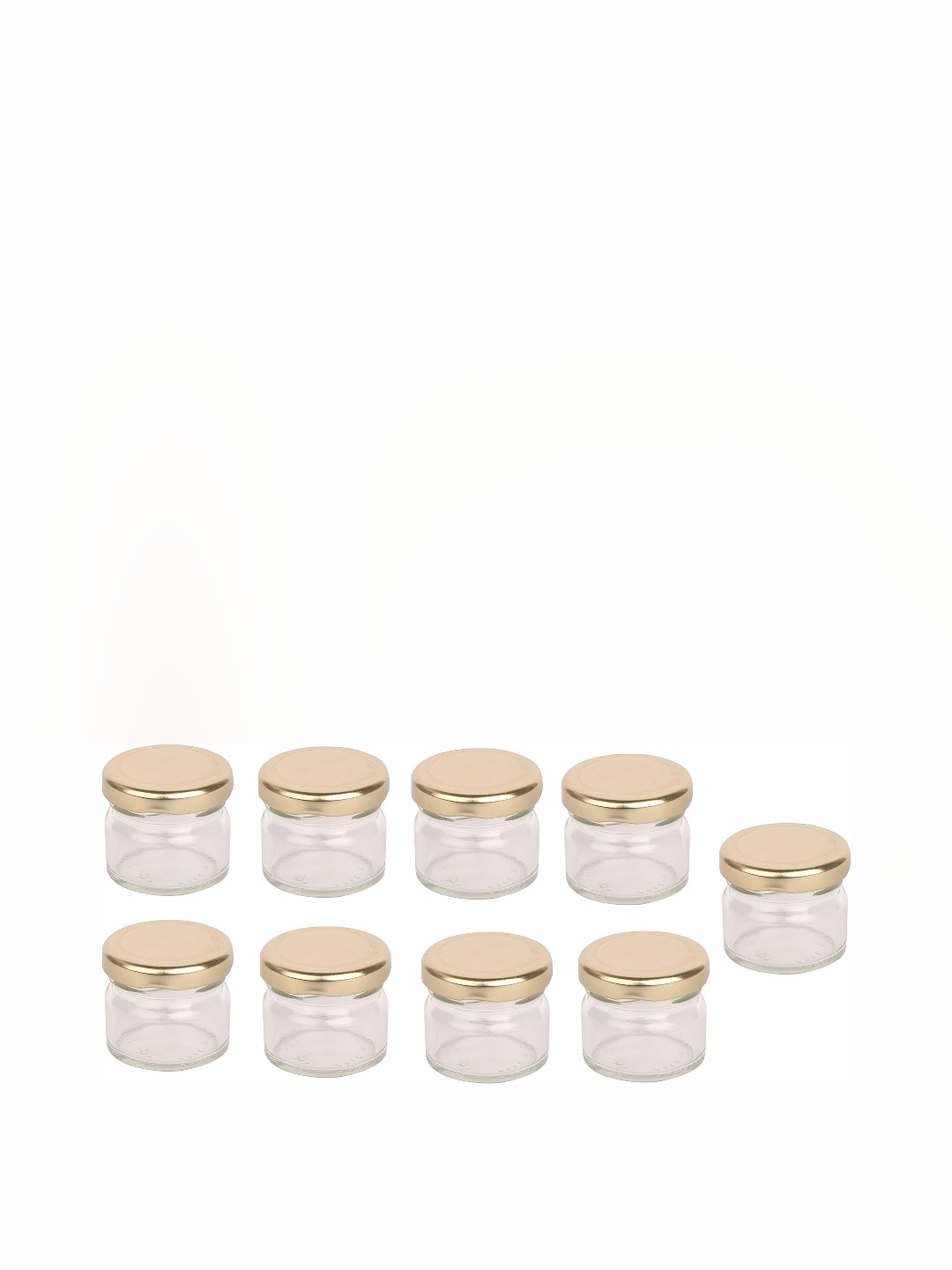 

Afast Transparent 9 Pieces Glass Dishwasher Safe Food Containers 20 ml Each