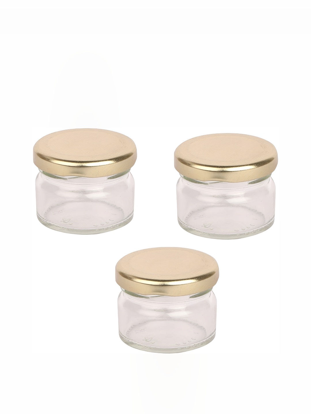 

Afast Transparent 3 Pieces Glass Dishwasher Safe Food Container Jar