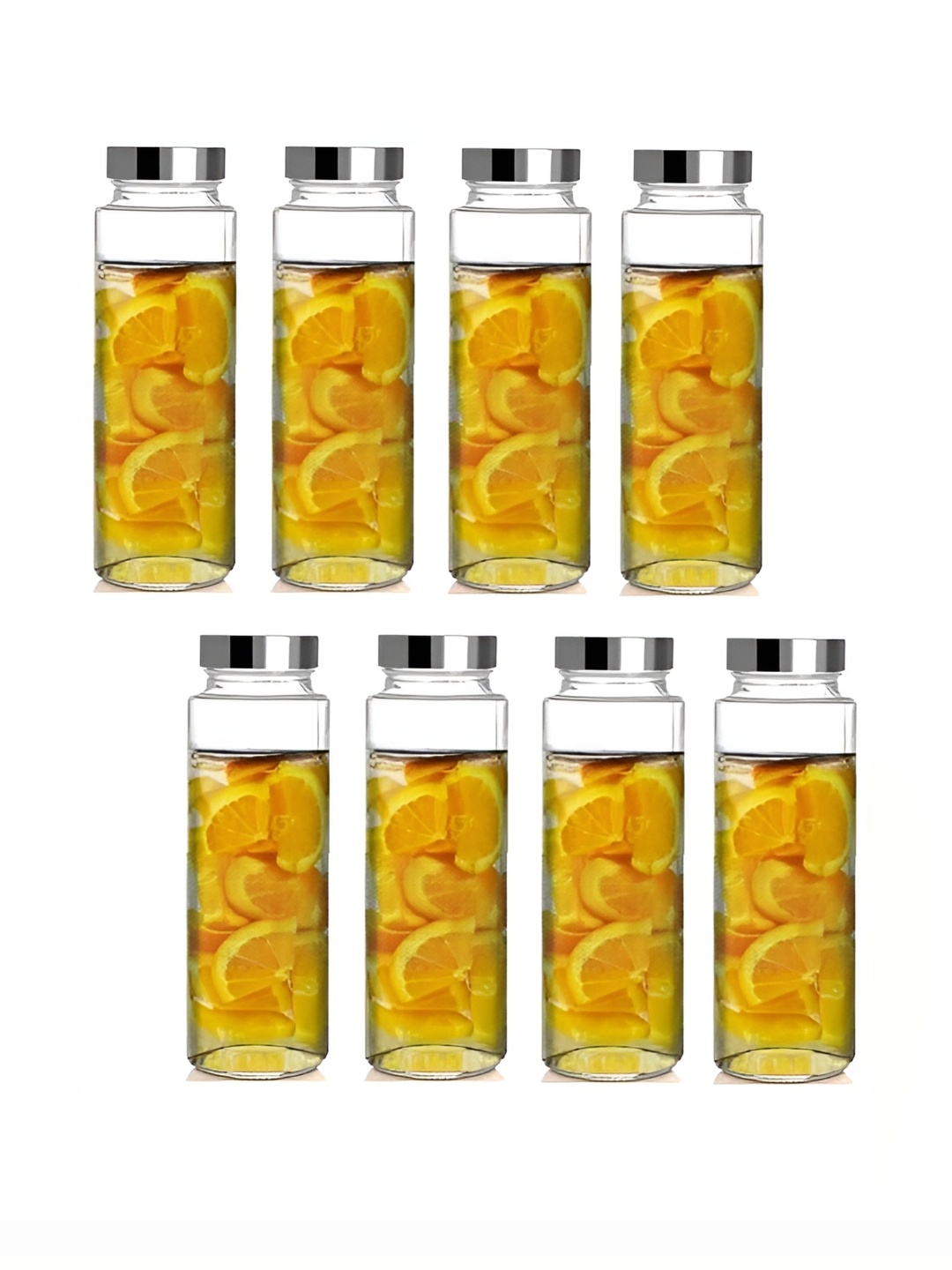 

Afast Transparent 10 Pieces Glass Dishwasher Safe Food Container