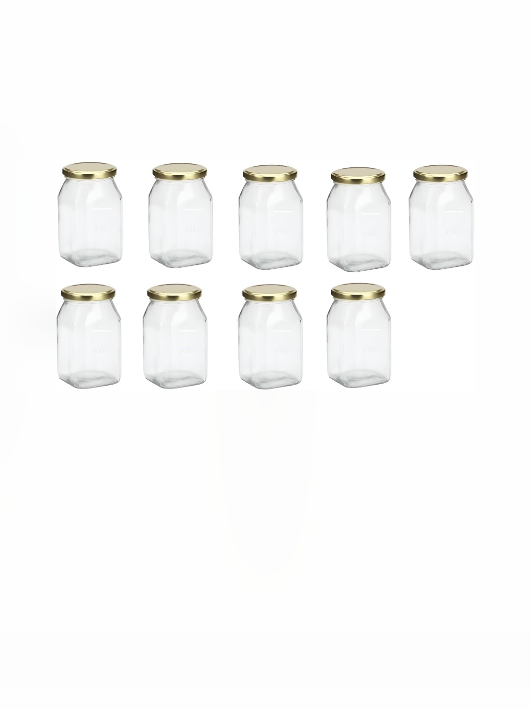 

Afast Transparent 9 Pieces Glass Food Containers 200ml