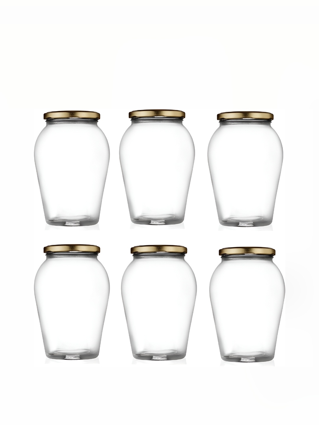 

Afast Transparent 6 Pieces Glass Dishwasher Safe Food Container 1L