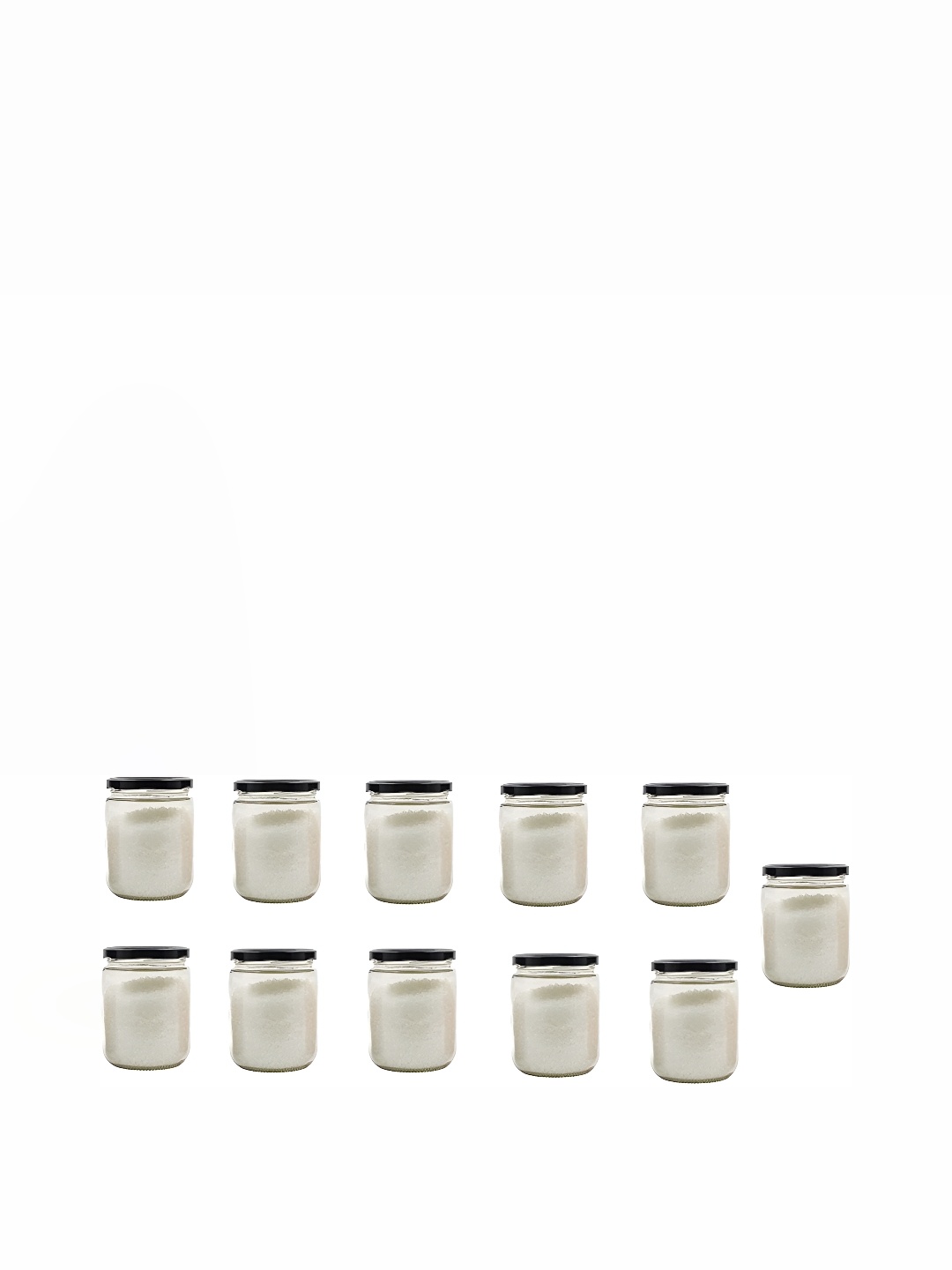 

Afast Transparent 11 Pieces Glass Dishwasher Safe Food Container 500 ml